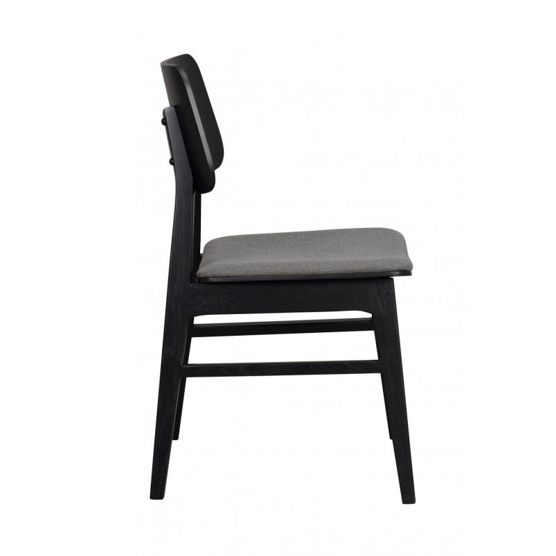 RO Nagano Chair Black/Dark Grey